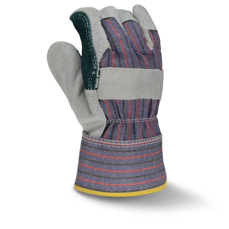 RWG3200JP Regular Shoulder Gray Split Cowhide Leather Glove (Pack of 12)