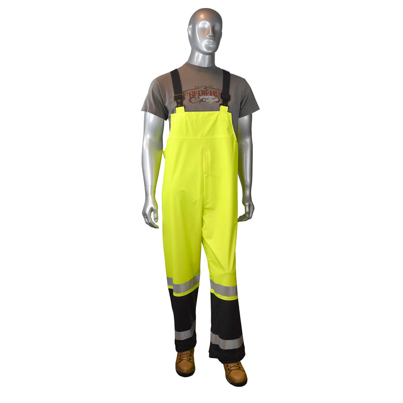 RW07 High Visibility Rainwear Overalls
