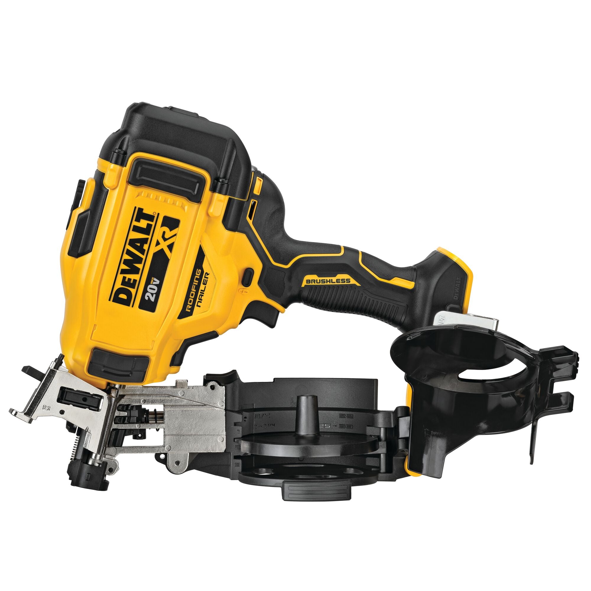 DeWALT DCN45RNB DeWALT Coil Roofing Nailer 20V Tool Only 3/4"- 1 3/4"