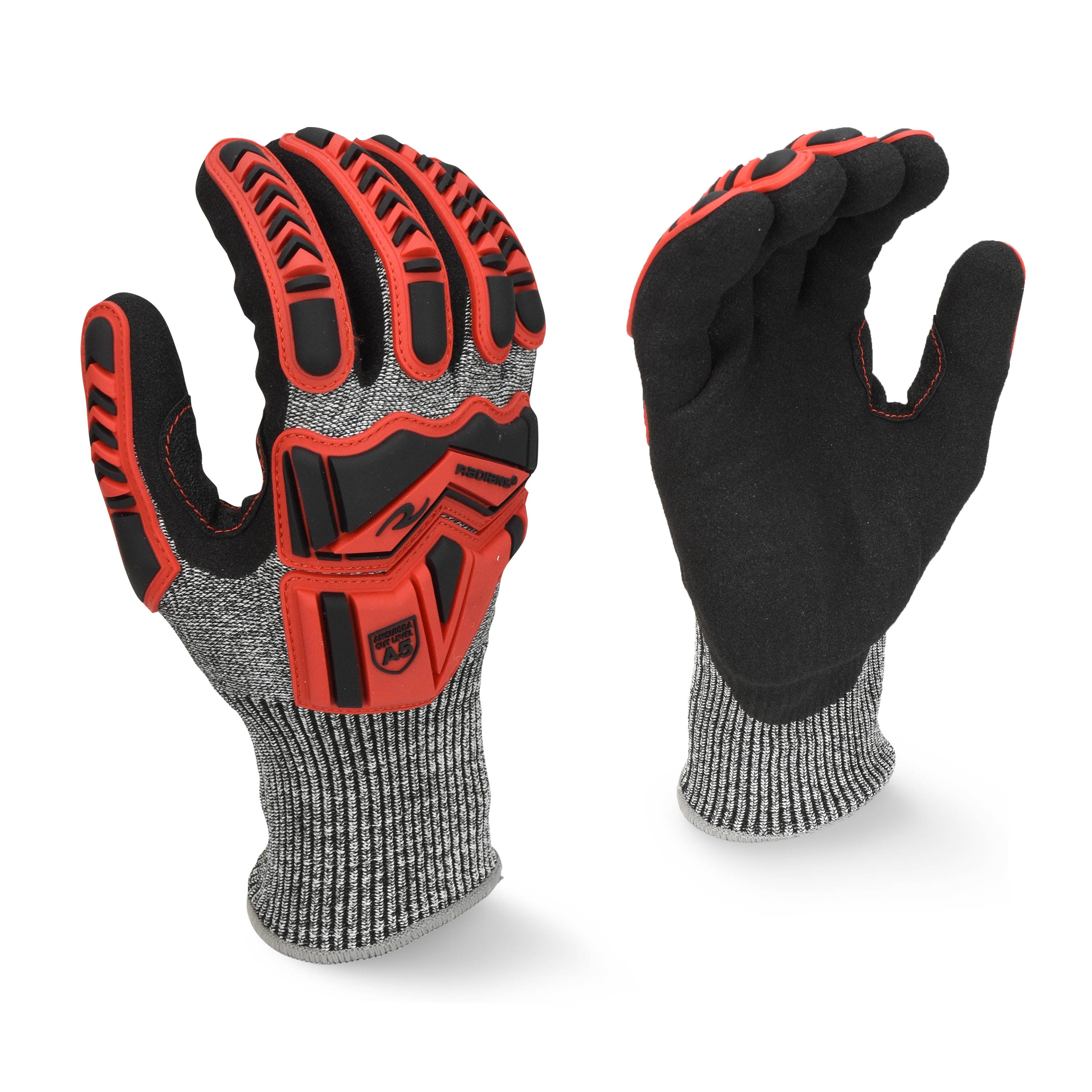 Radians RWG609 Cut Protection Level A5 Impact Protection Work Glove with Padded Palm