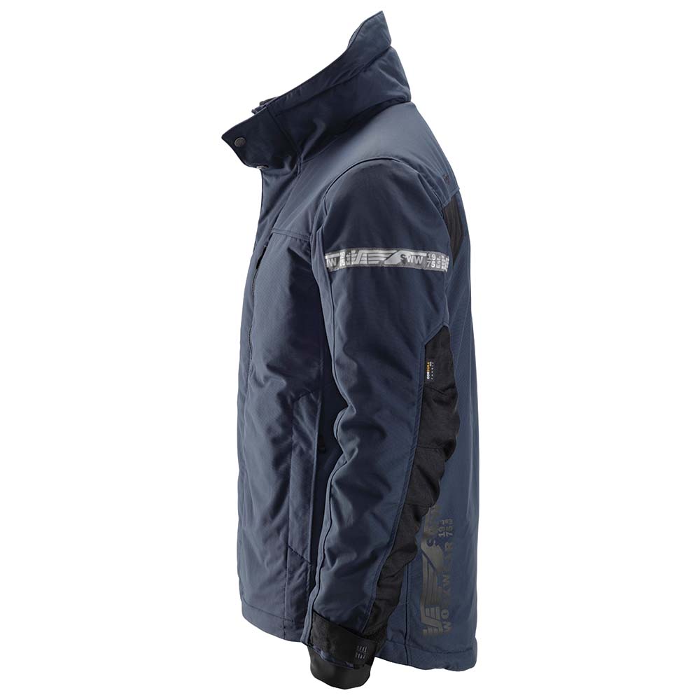 Snickers U1100 AllroundWork 37.5 Insulated Jacket (Navy/Black) - WRYKER Construction Supply