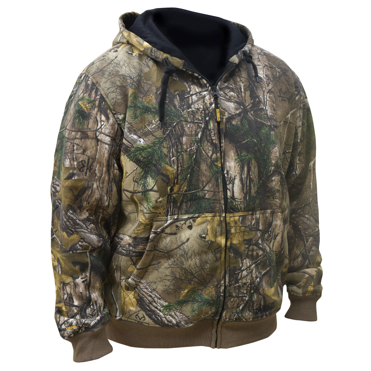 Men's Heated RealTree® XTRA Camouflage Hoodie Sweatshirt Kitted - WRYKER Construction Supply