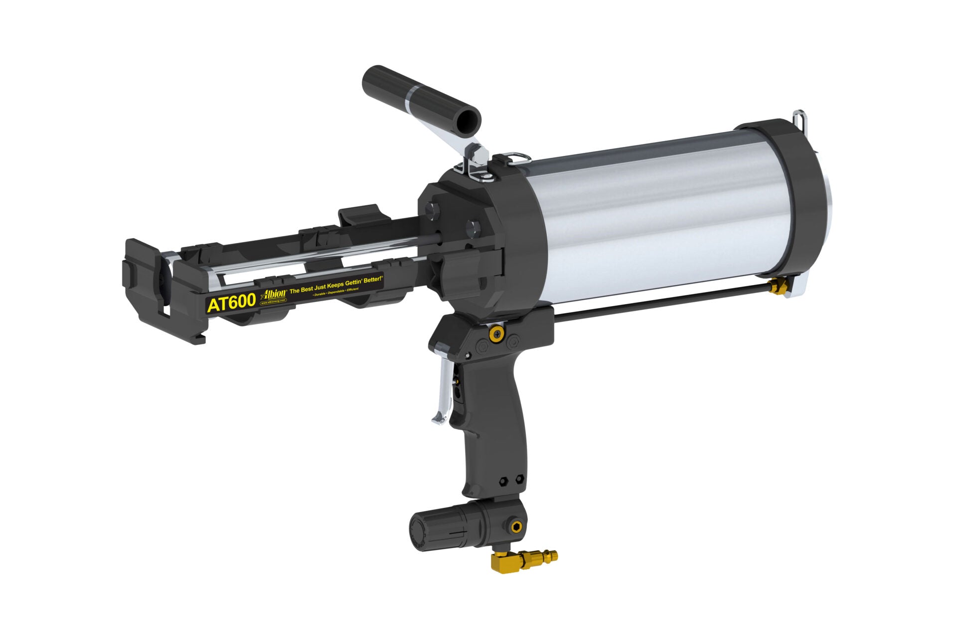600 Series AT Line Air-Powered Multi-Component Cartridge Gun (1:1, 2:1 Standard Configuration)