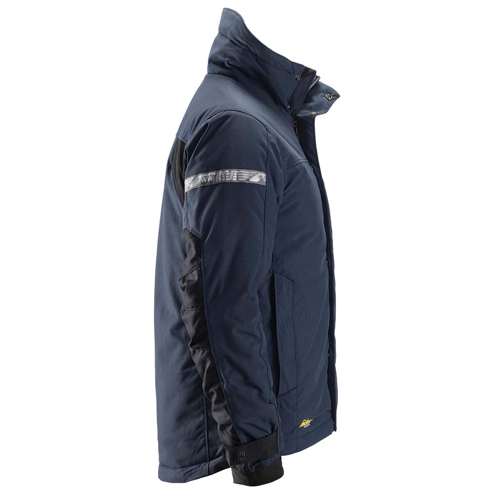 Snickers U1100 AllroundWork 37.5 Insulated Jacket (Navy/Black) - WRYKER Construction Supply