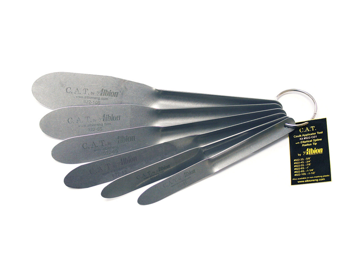 6-Piece C.A.T. Spatula Set, Stainless Steel