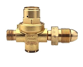 28 PSI Propane Gas Regulator + POL Fitting