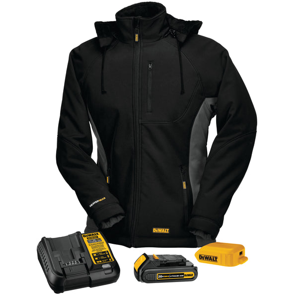 Abrigo Soft Shell con calefacción para mujer Kitted
