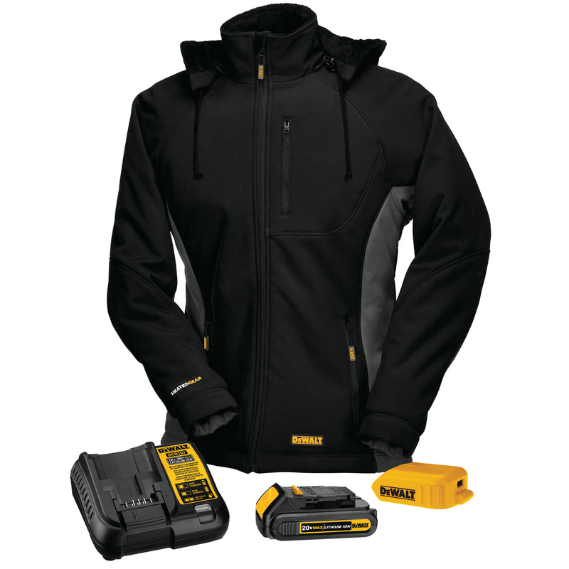 Women's Heated Soft Shell Coat Kitted