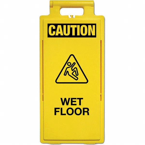 Floor Stand Wet Floor Caution with Fall Symbol