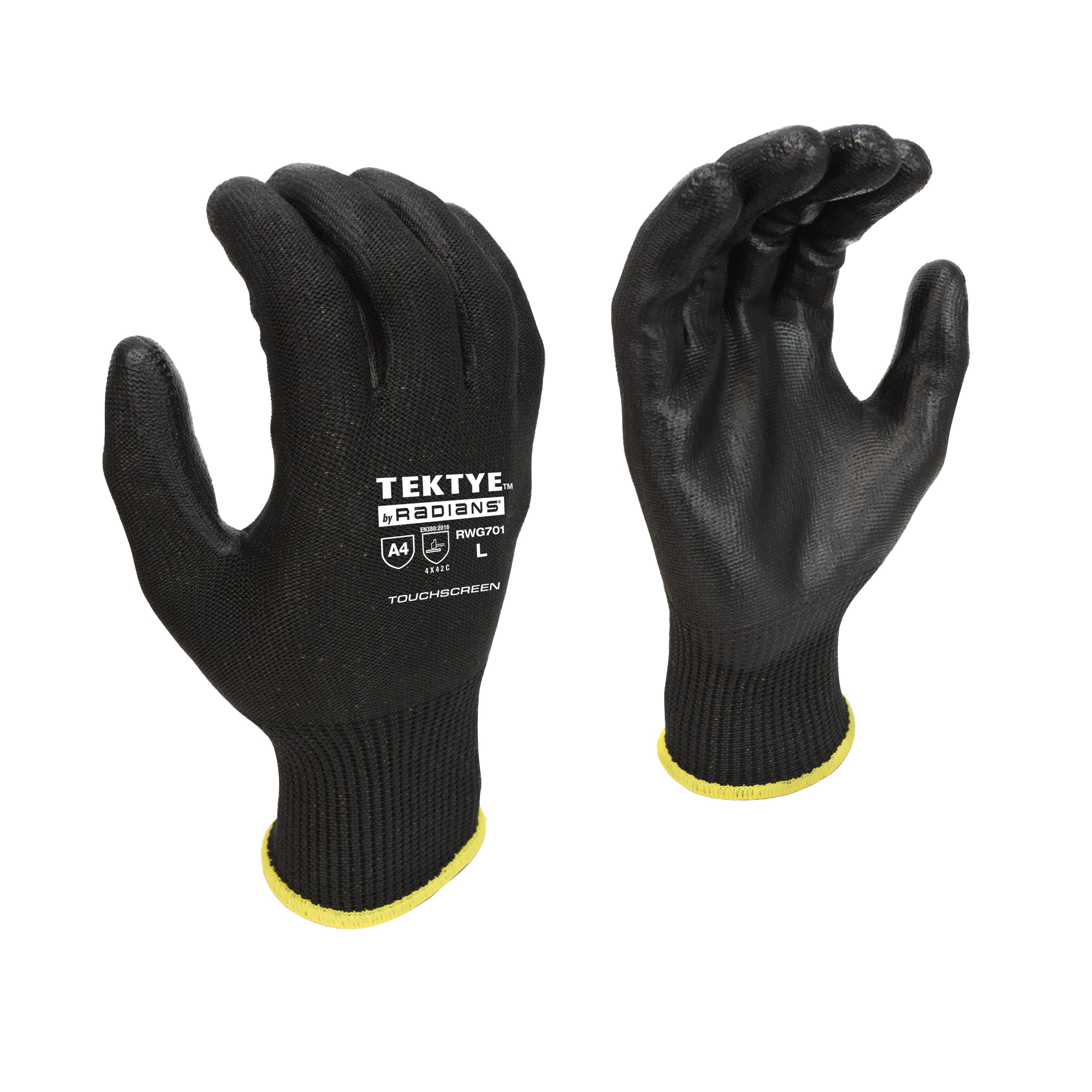 TEKTYE Touchscreen Cut 4 Gloves (Pack of 12)