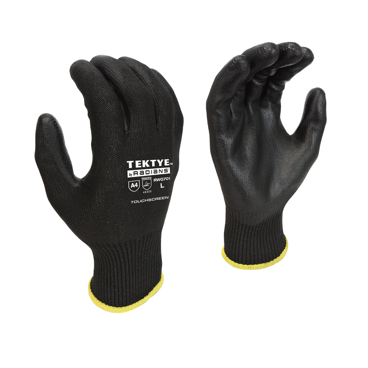 Guantes TEKTYE Touchscreen Cut 4 (paquete de 12)