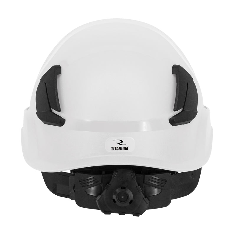 Titanium Climbing Cap Style Helmet - White