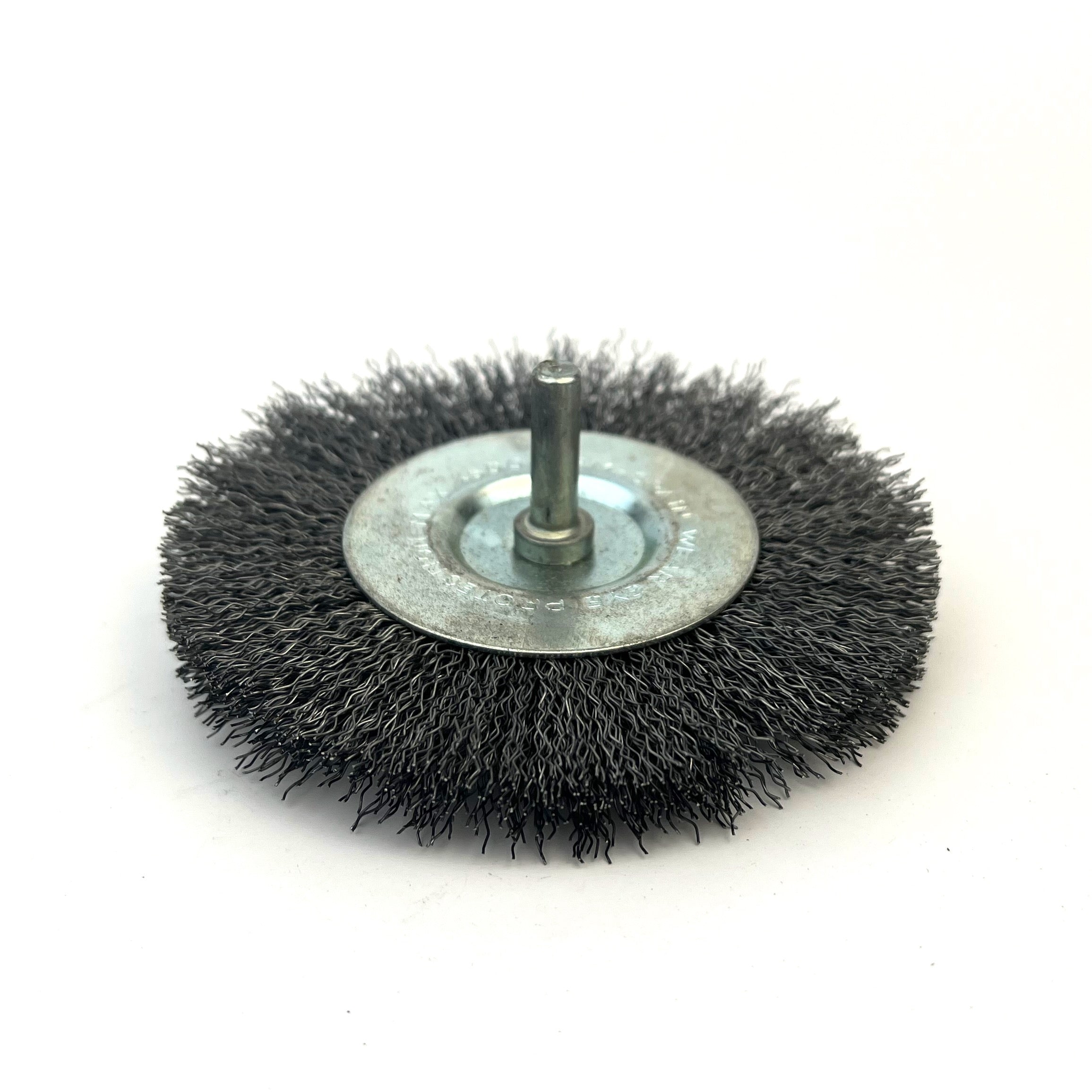 Crimped Coarse Wire Wheel  4" X 7/8" With 1/4" Shank (Box of 10)
