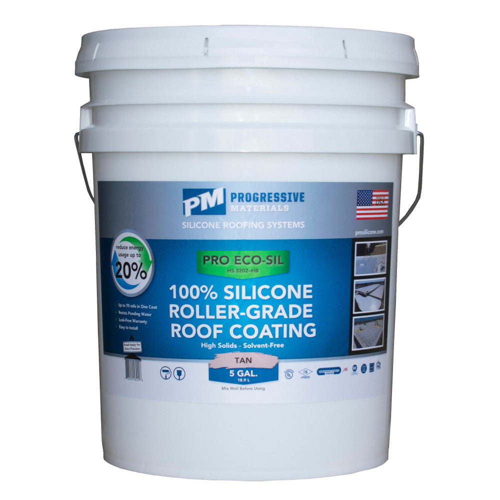 PM Roller Grade High Build Silicone Roof Coating