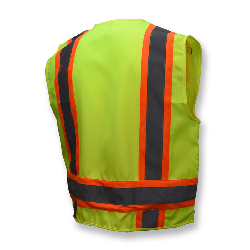 Radians SV62 Type R Class 2 Heavy-Duty Solid Twill Surveyor Safety Vest