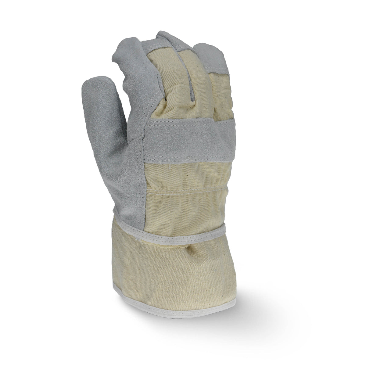 RWG3200W Regular Shoulder Gray Split Cowhide Leather Glove (Pack of 12)