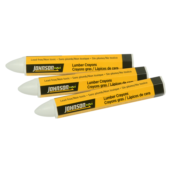 Lumber Crayon Johnson Level Blue 3-Pack