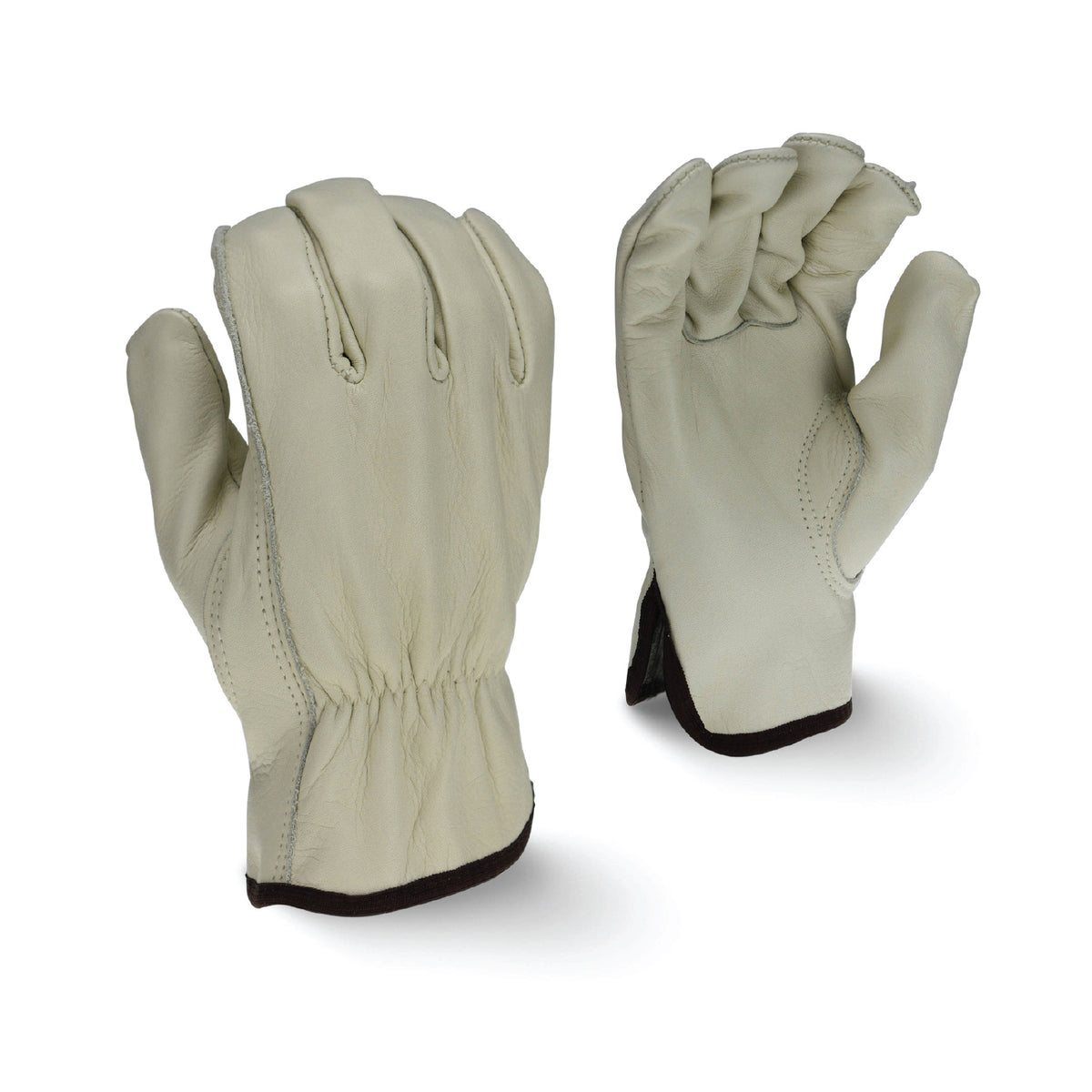 RWG4122 Controlador de cuero para pulgar Keystone de piel de vaca de grano económico (paquete de 12)