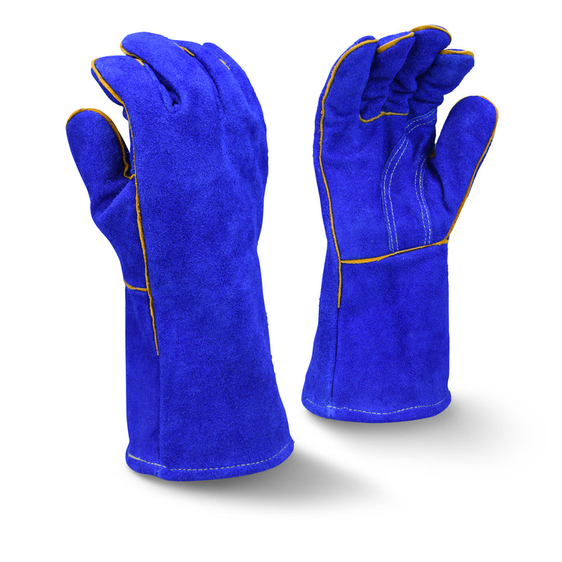 RWG5210 Blue Regular Shoulder Split Leather Welding Glove (Pack of 12)