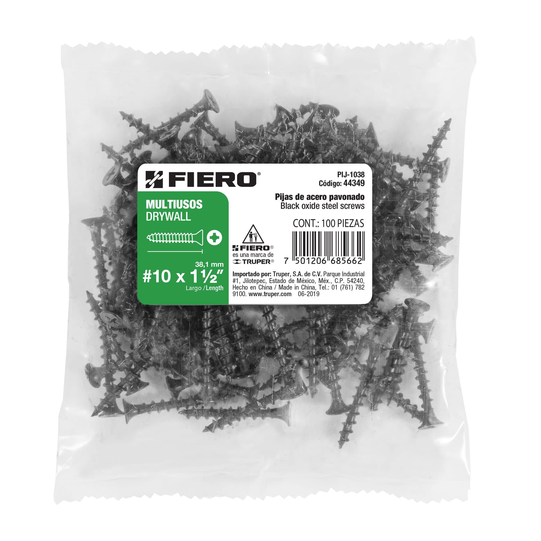 Drywall Screws #10 x 1-1/2" Phillips Head