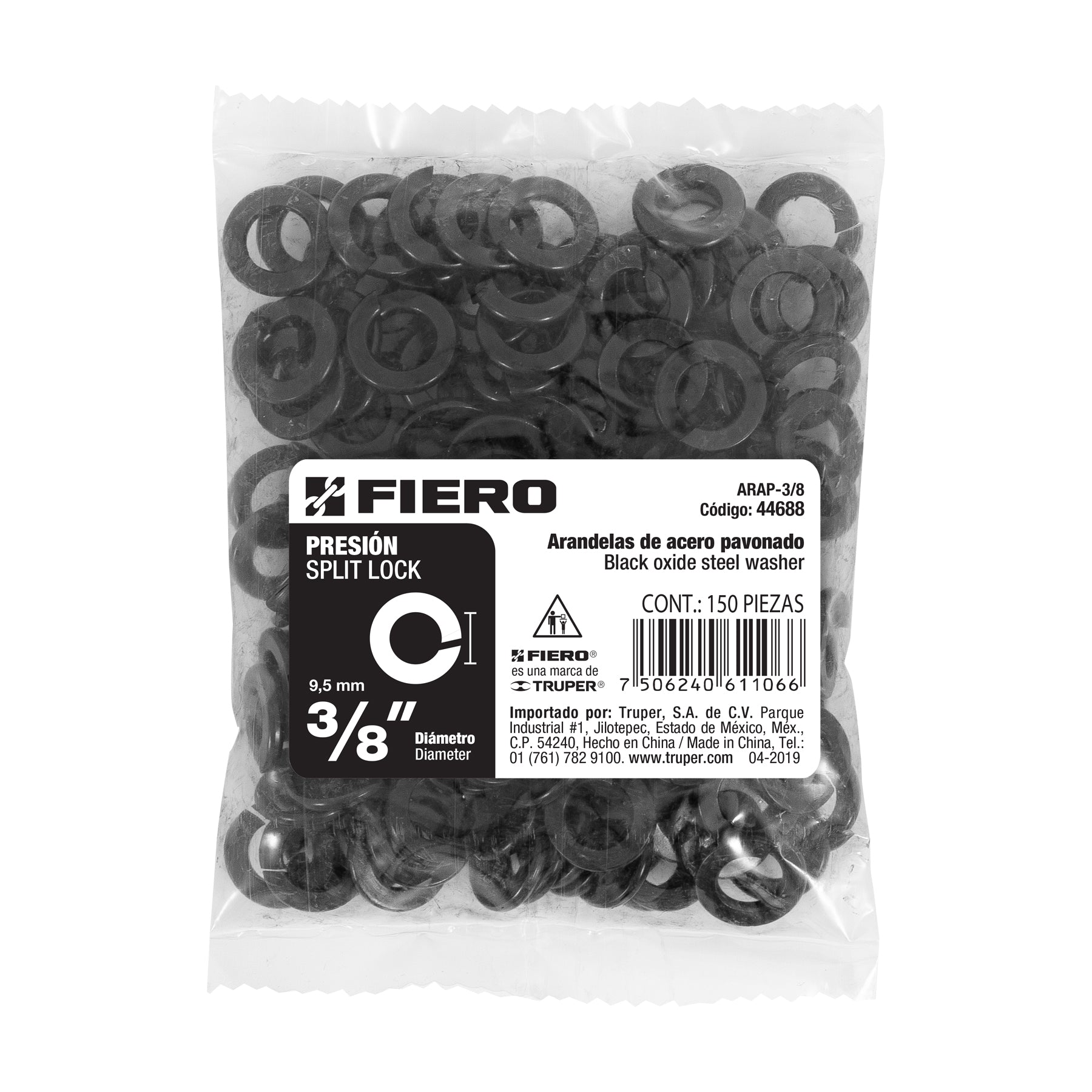 3/8" Split Lock Washer Box of 150