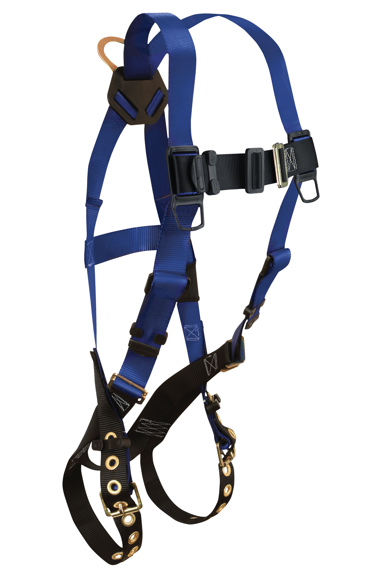 FallTech 7016 Contractor 1D Standard Non-Belted Harness Tongue and Buckle Leg
