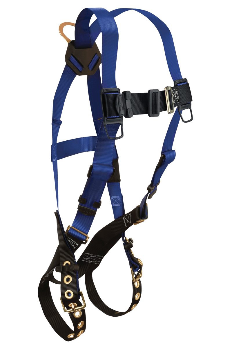 FallTech Contractor 1D Standard Non-Belted Harness Tongue and Buckle Leg