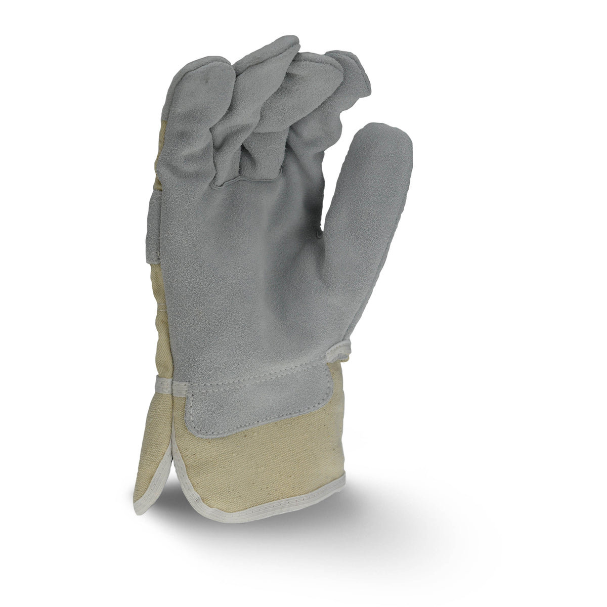 RWG3200W Regular Shoulder Gray Split Cowhide Leather Glove (Pack of 12)