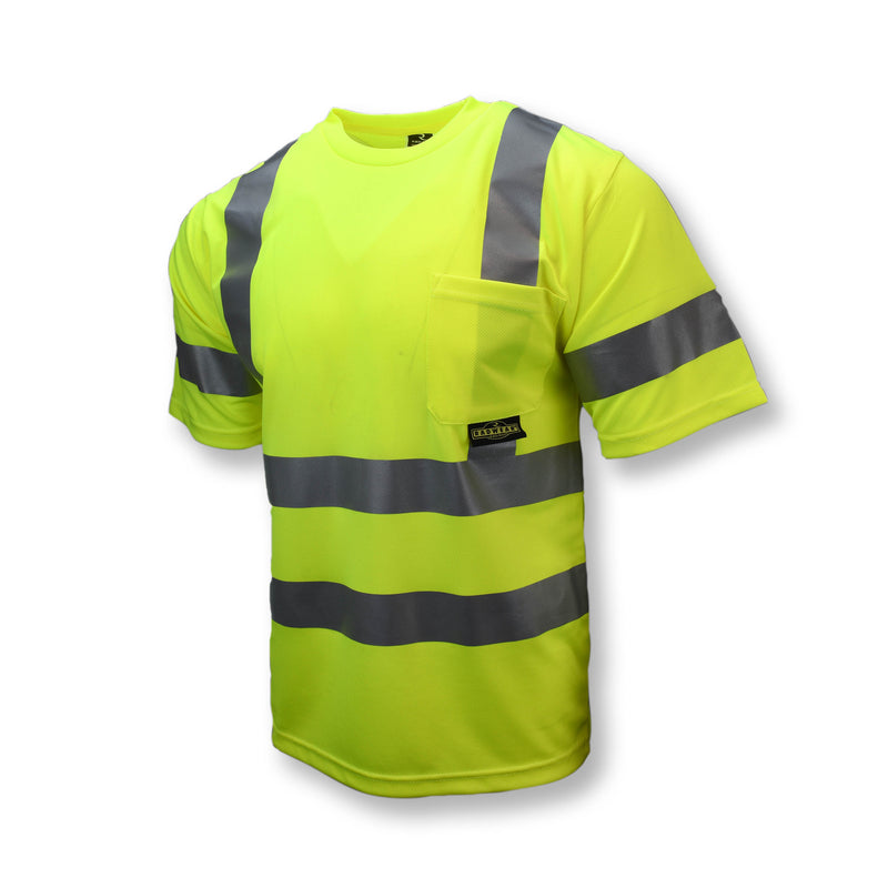 Max-Dri Short Sleeve T-Shirt Class 3 Moisture Wicking w/2" Tape