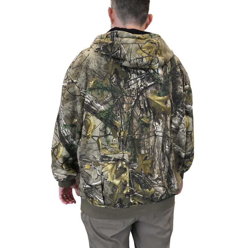 Men's Heated RealTree® XTRA Camouflage Hoodie Sweatshirt Kitted