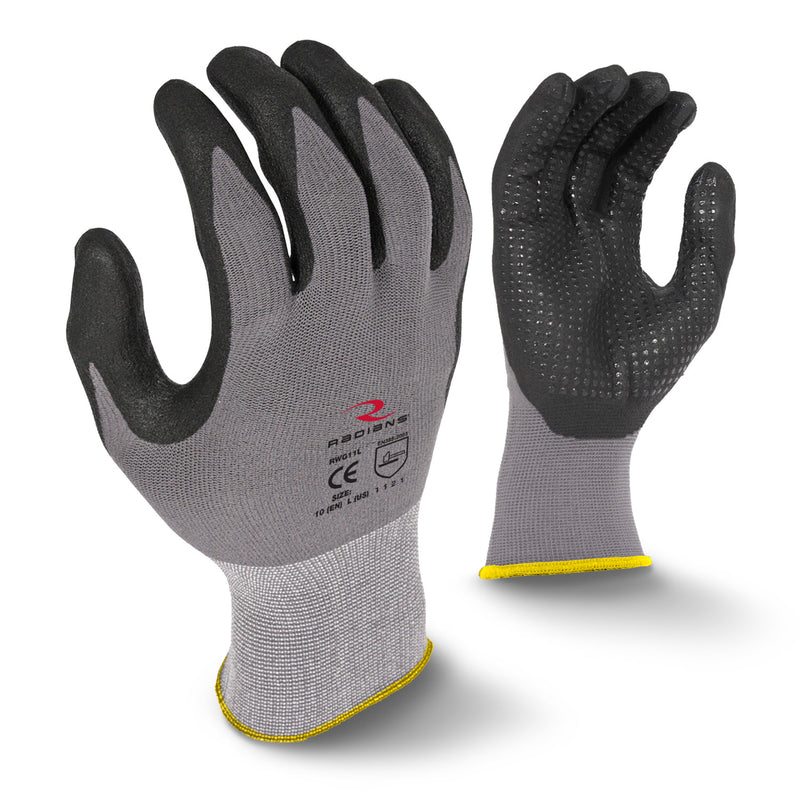 RWG11 Microdot Foam Nitrile Gripper Glove (Pack of 12)