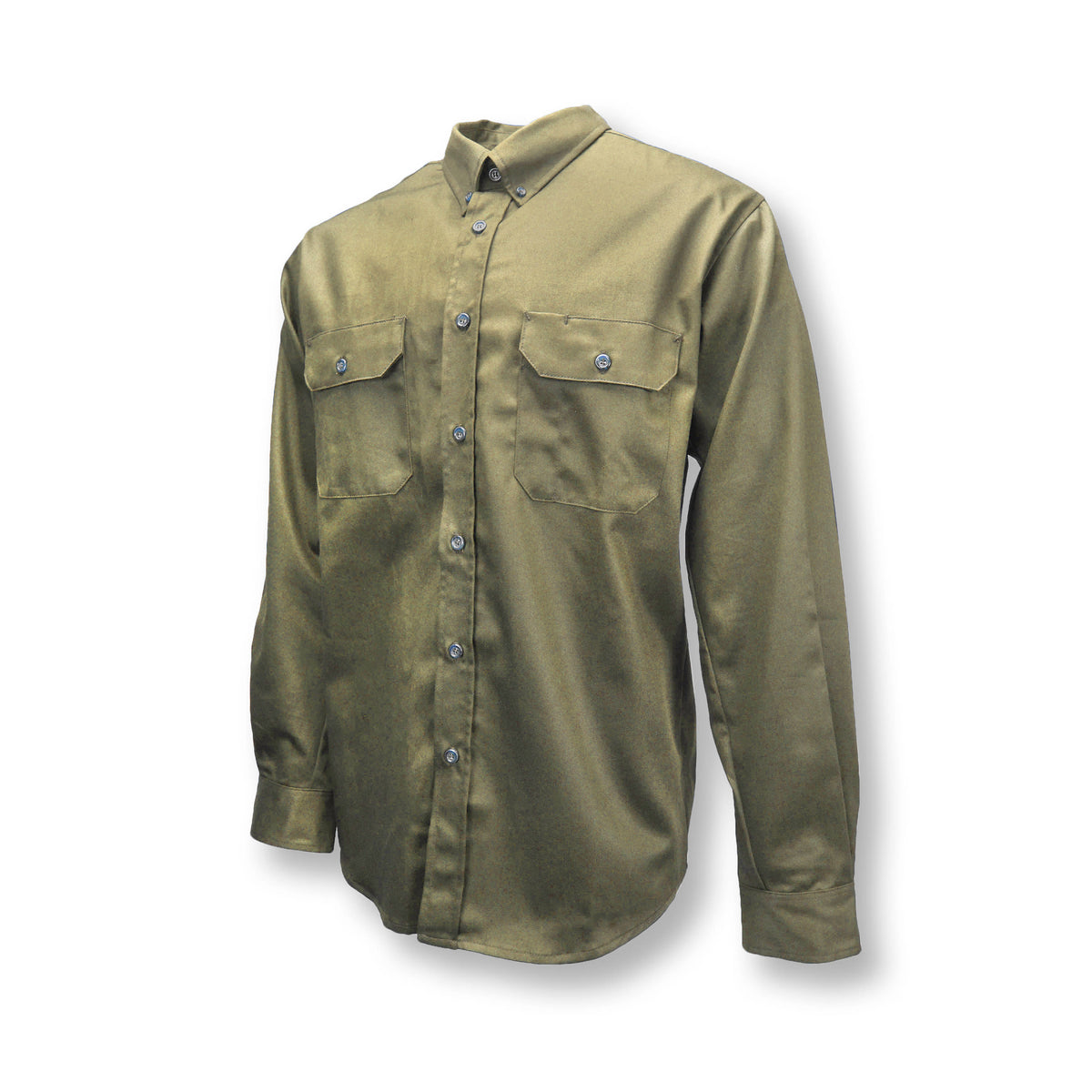 FRS-003 Volcore™ Long Sleeve Cotton Button Down FR Shirt - WRYKER Construction Supply