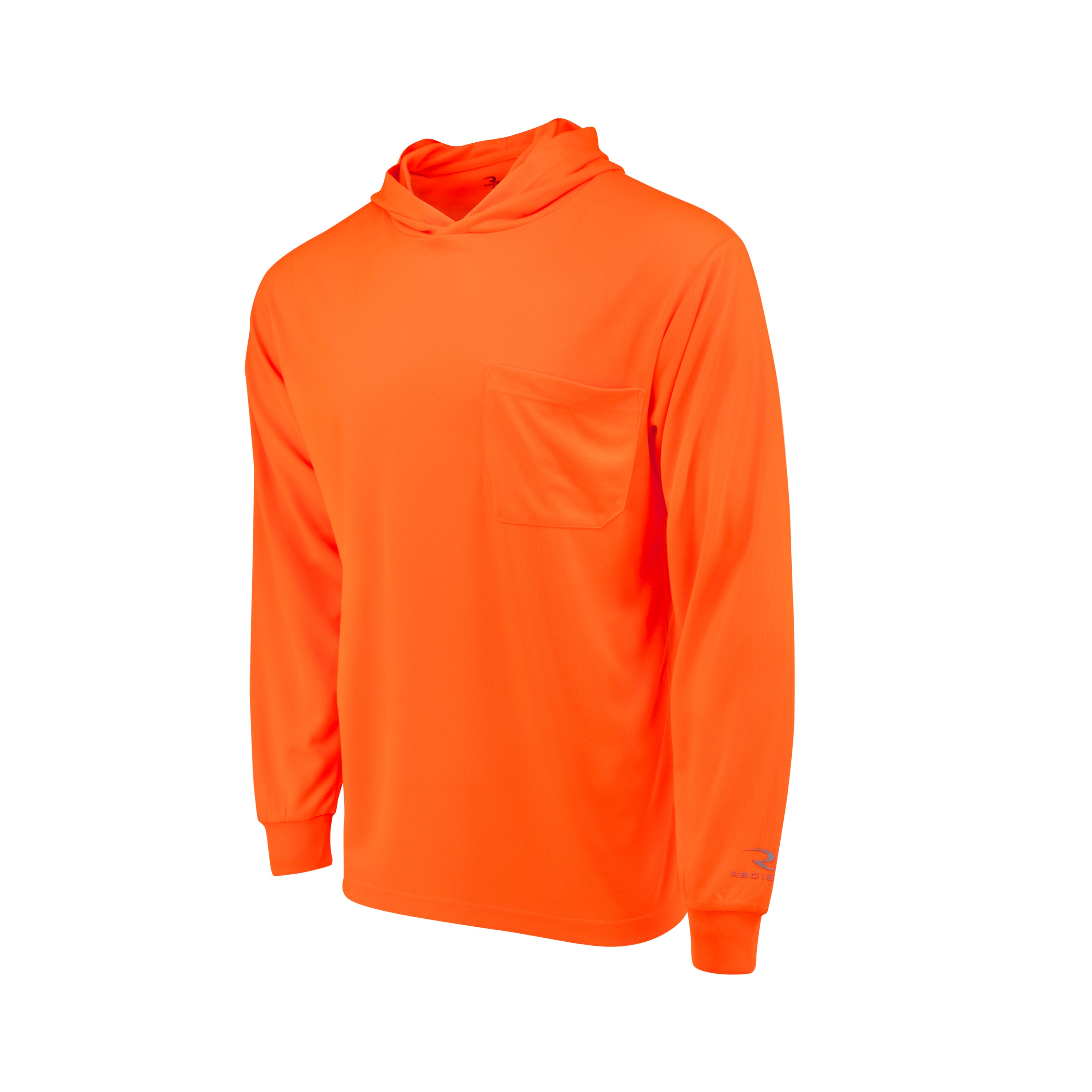 ST61-N Hooded Non Rated Mesh Long Sleeve T-Shirt