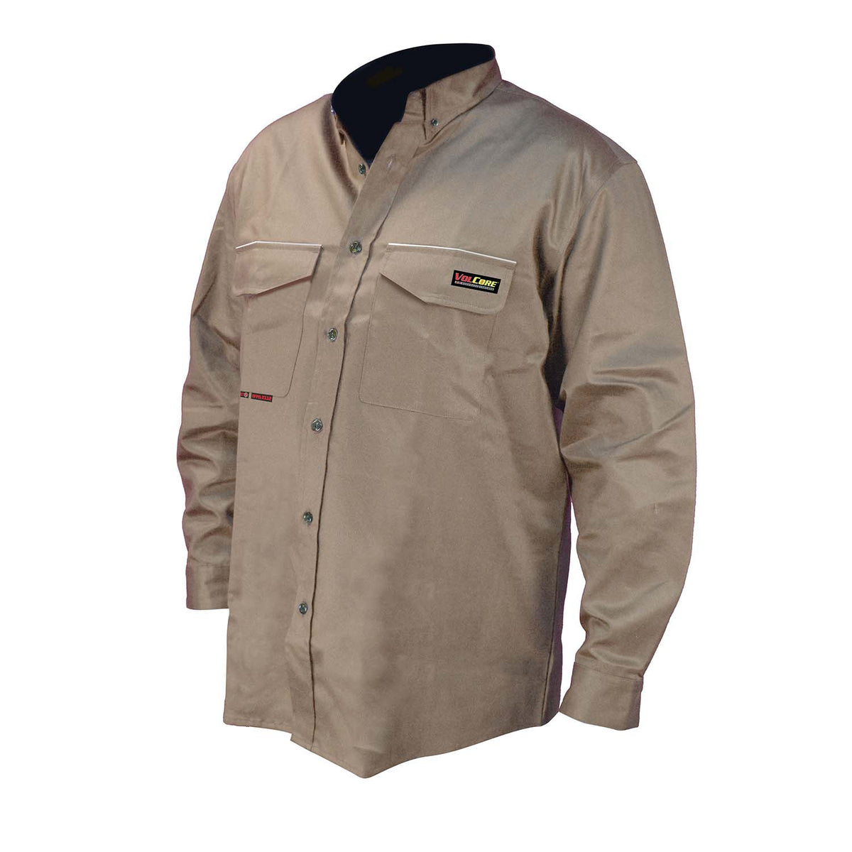 FRS-001 VolCore™ Long Sleeve Button Down FR Shirt - WRYKER Construction Supply