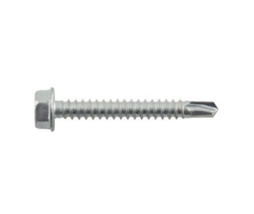 DeWALT TEK-3 DrillIt® Standard Drill Screws, #3 Point Type, 5/16" Indented Hex Washer Head, Zinc Finish