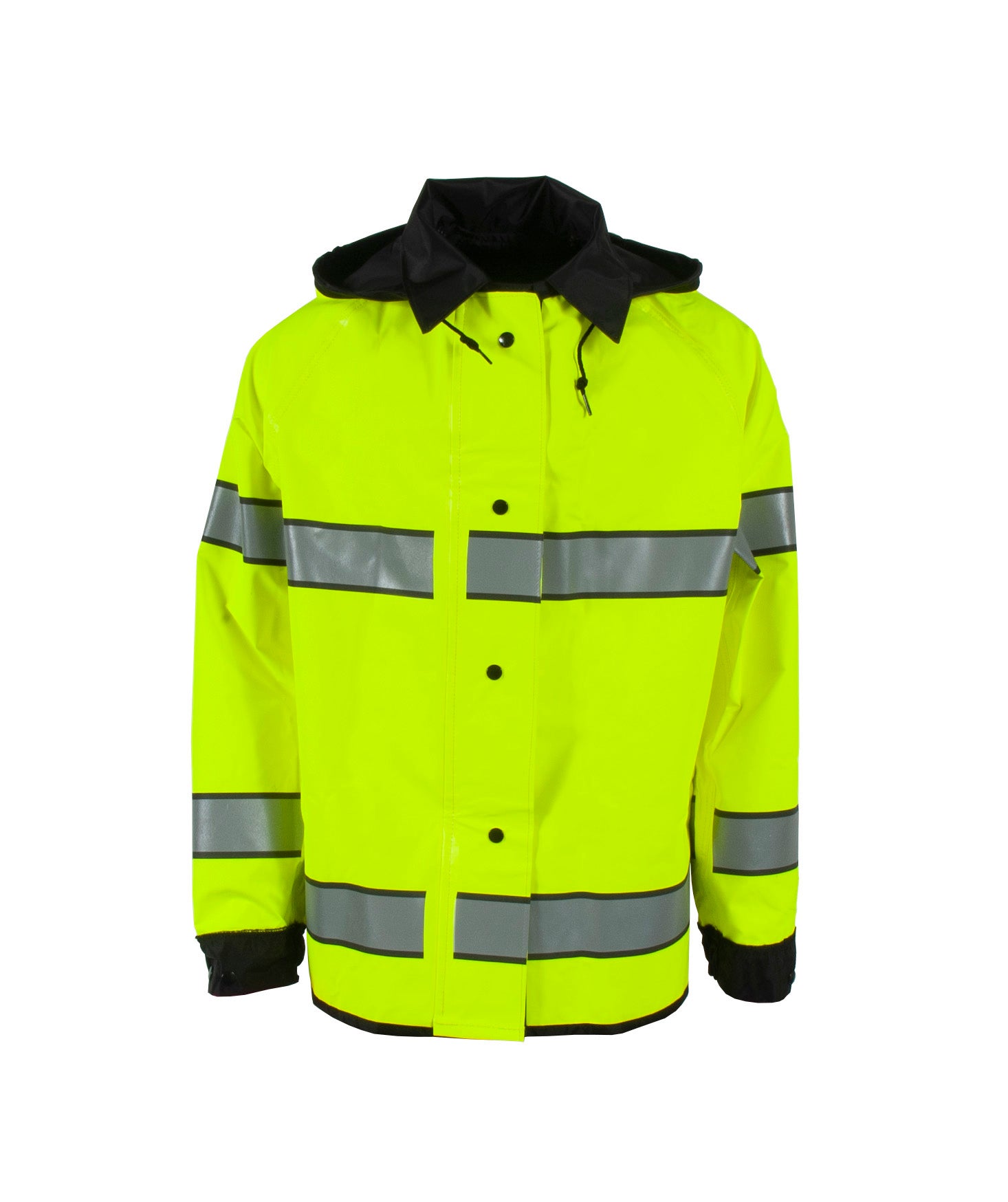 4703RJH3M Safe Officer Reversible Rain Jacket with Reflective Taping