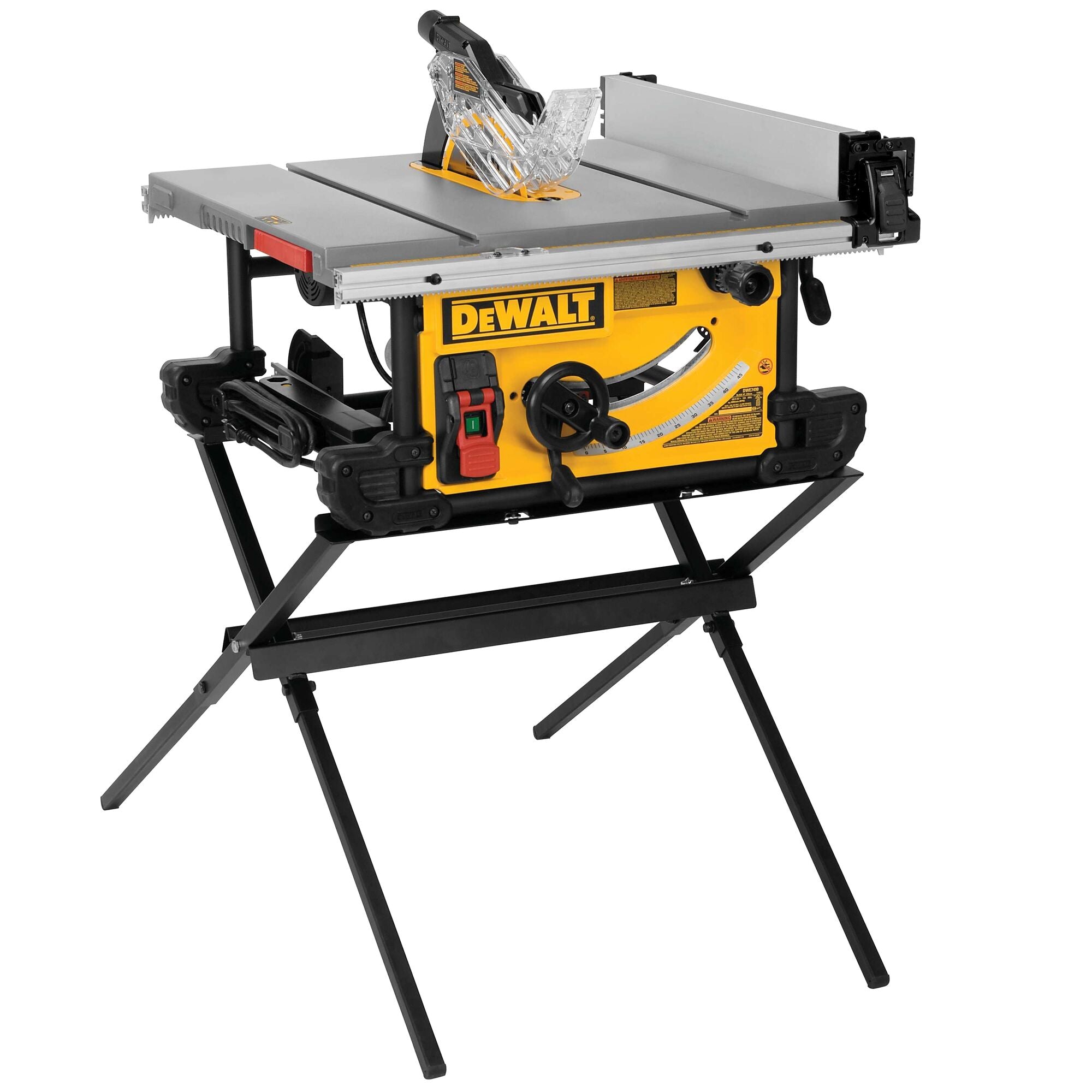 10" Table Saw Jobsite Table Saw 32-1/2" Rip Capacity with Stand