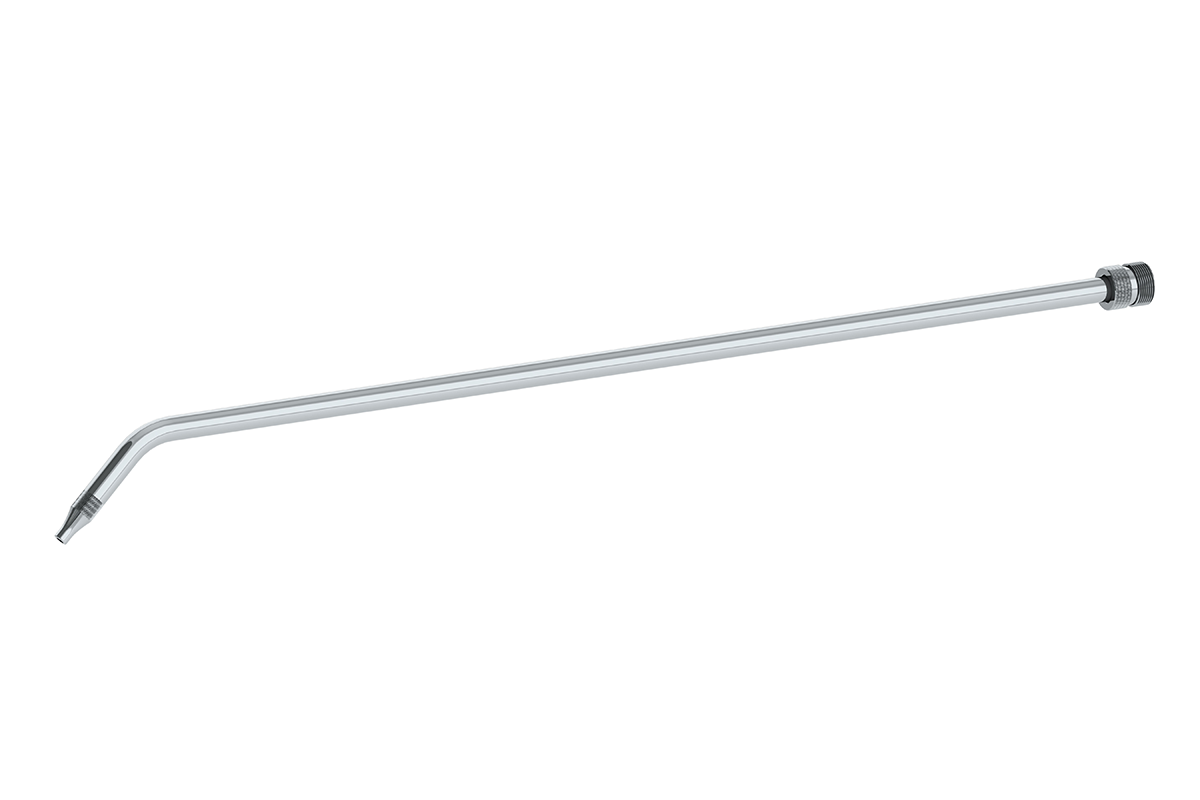 18" Bent Metal Nozzle 1/8" ID