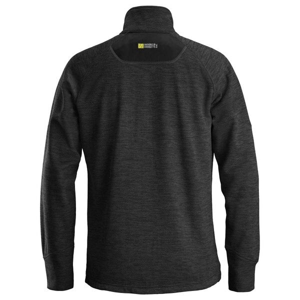 Snickers U8042 FlexiWork Fleece Jacket (Black) - WRYKER Construction Supply