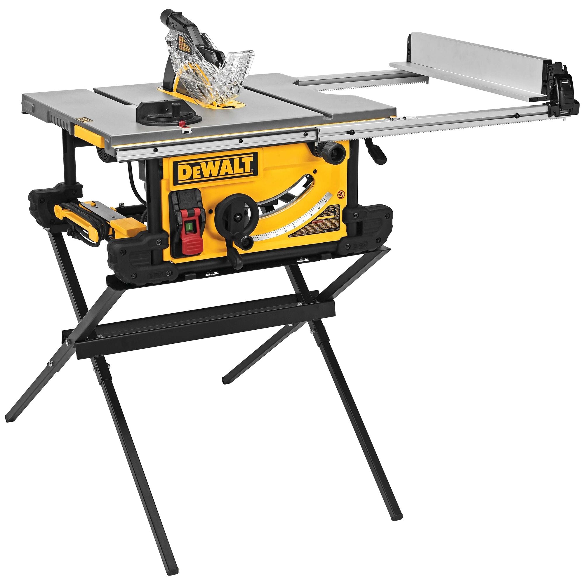 10" Table Saw Jobsite Table Saw 32-1/2" Rip Capacity with Stand