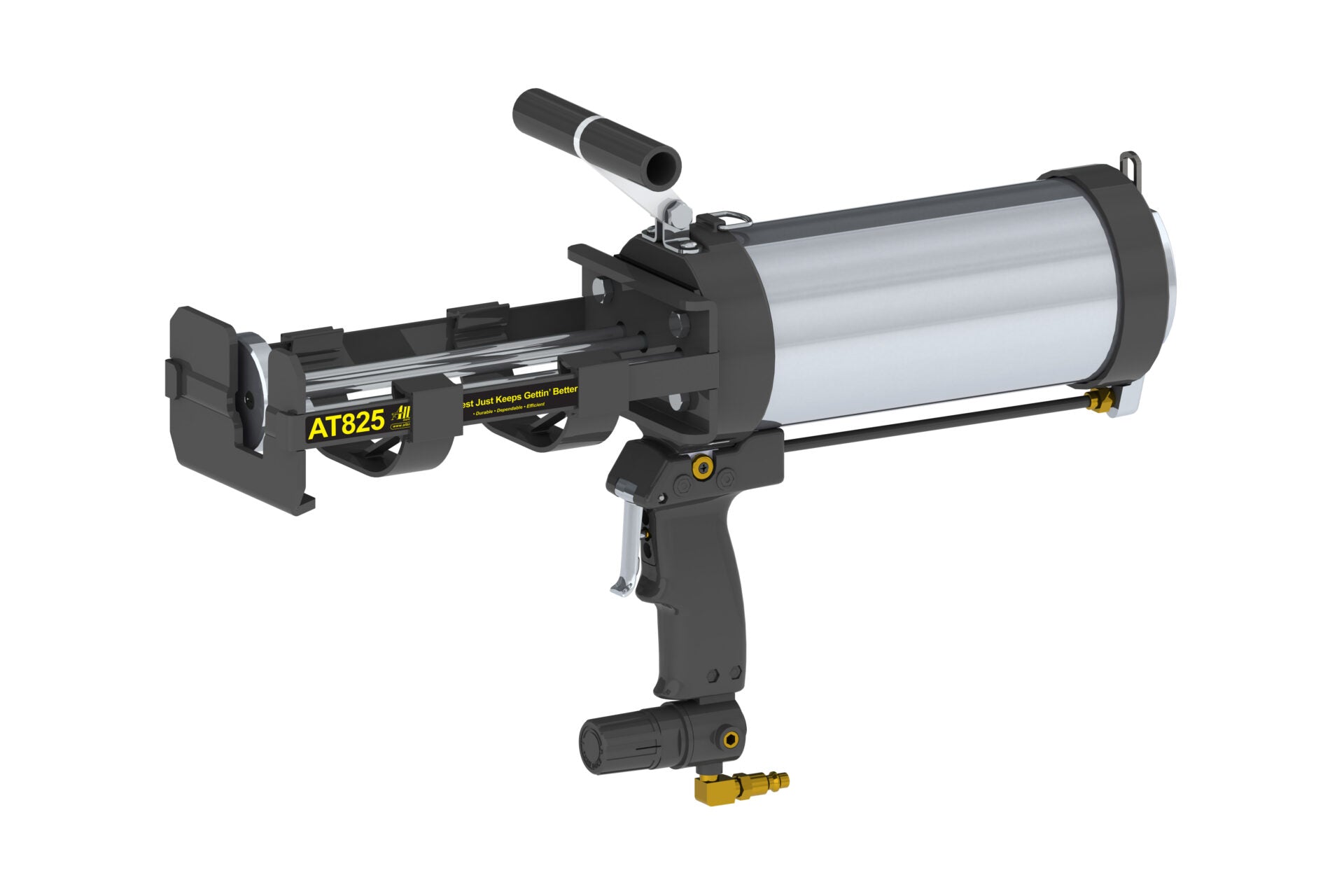 1500 Series AT Line Air-Powered Multi-Component Cartridge Gun (10:1, Standard Configuration)