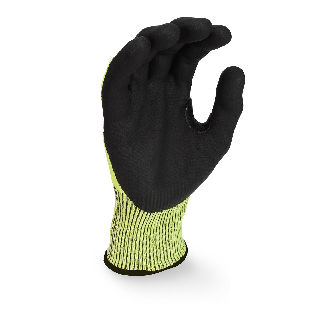 DPG855T Hi-Vis HPPE Fiberglass Cut Glove - WRYKER Construction Supply