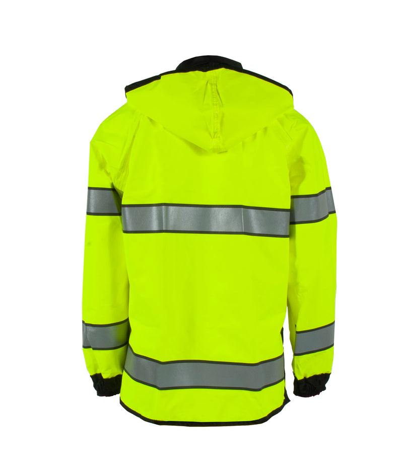 4703RJH3M Safe Officer Reversible Rain Jacket with Reflective Taping