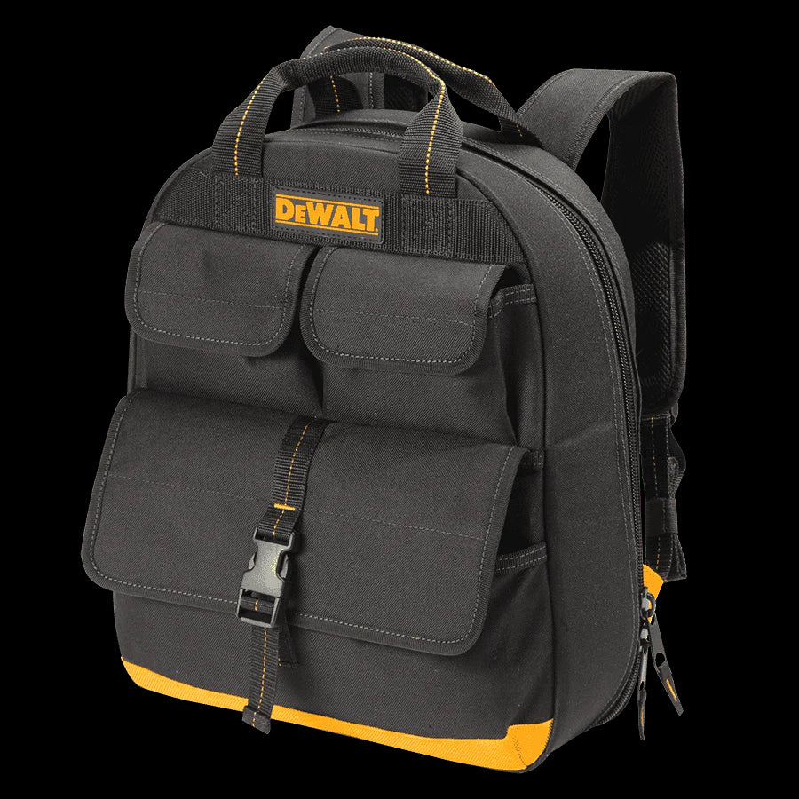 Almacenamiento de herramientas Mochila de carga universal DeWALT de 23 bolsillos