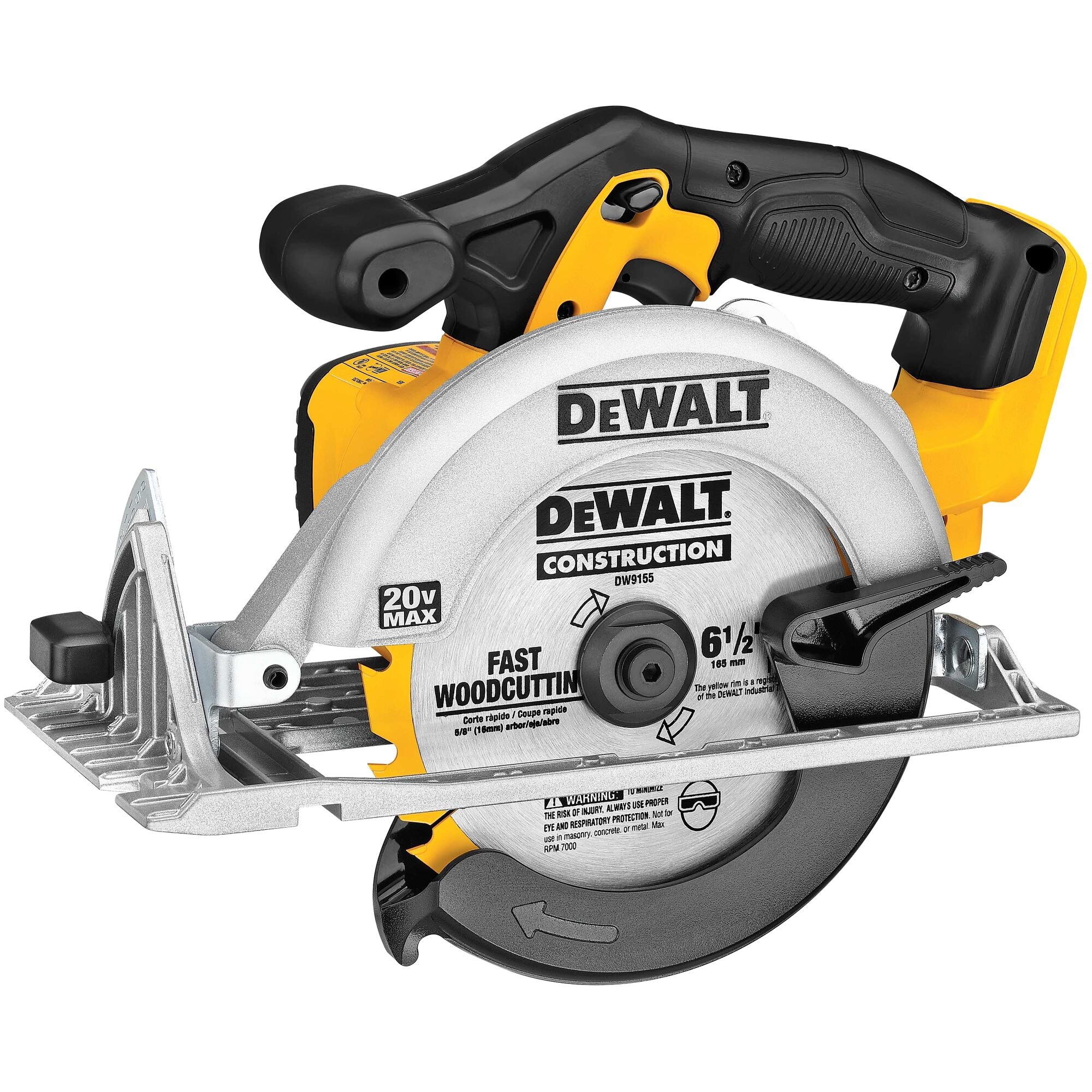 DeWALT DCS391B 20 Volt 6 1/2" Circular Saw Tool Only