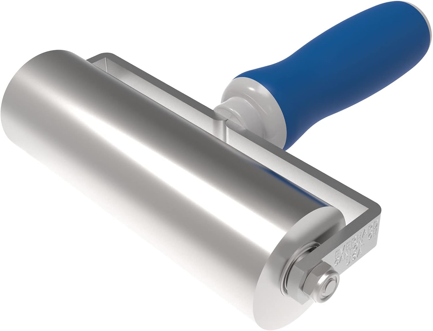 Everhard Convertible Seam Roller | 2" X 6" Steel Roller | Ergonomic Handle