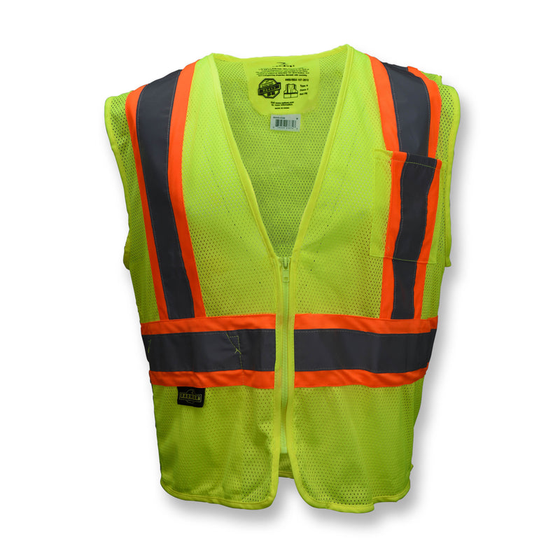 SV225 Class 2 Self Extinguishing Two-Tone Trim Mesh Safety Vest