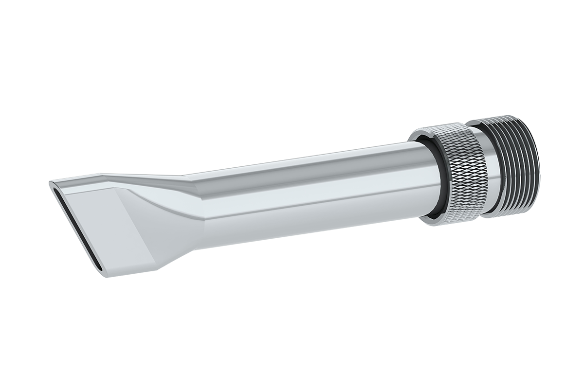 Bevel End Metal Nozzle, 1/16" x 11/16" Bead