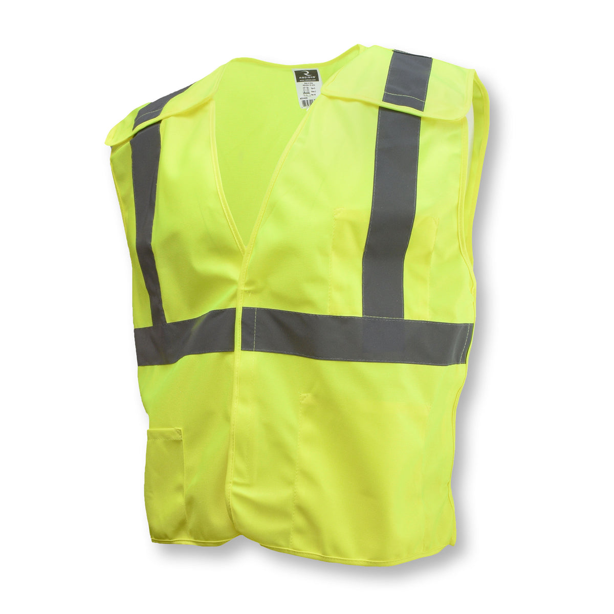 Radians SV4GS Economy Type R Class 2 Solid Green Breakaway Safety Vest