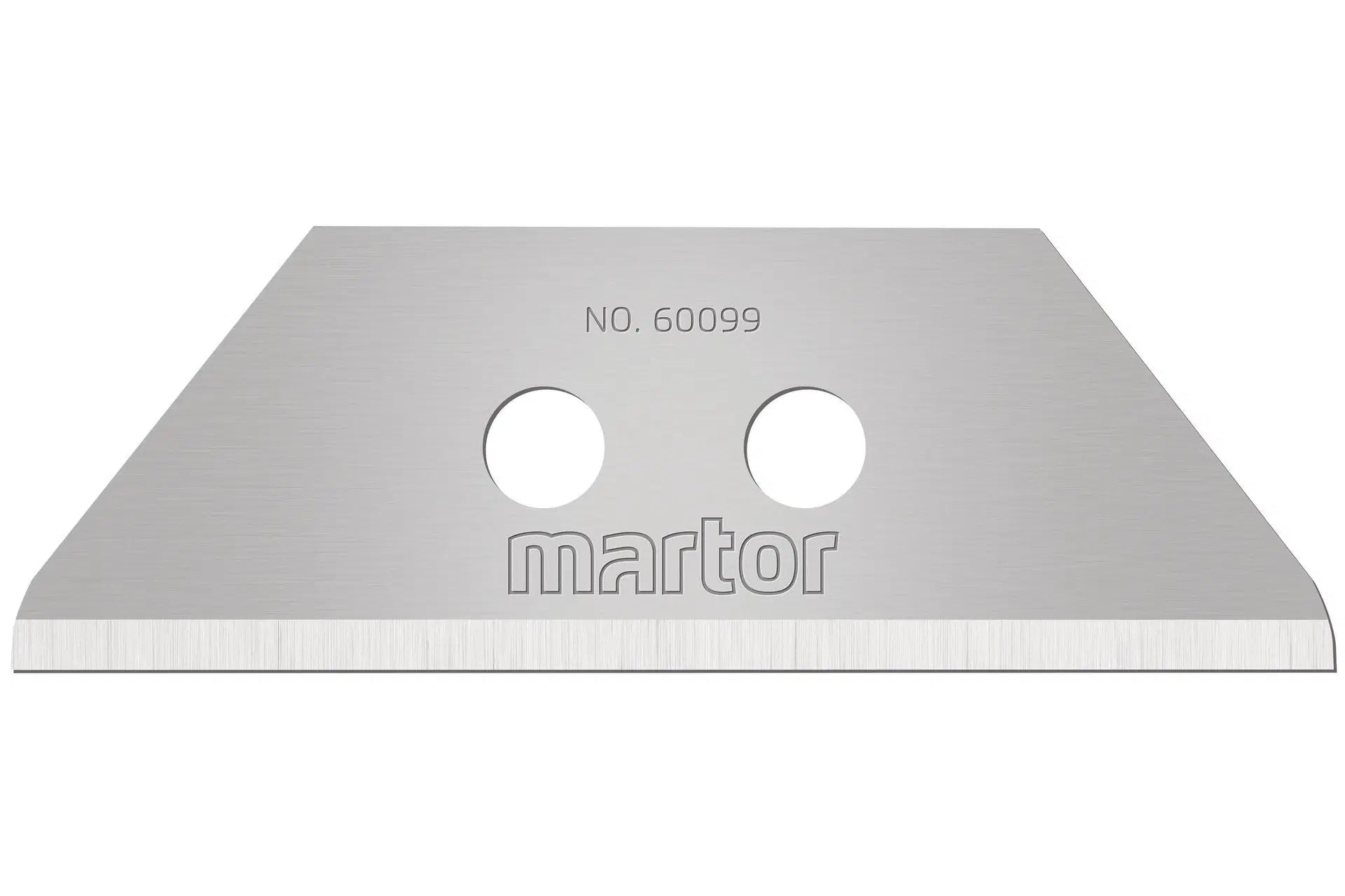 Martor All Fit Trapezoid Blunt Replacement Utility Blade 100 Pack